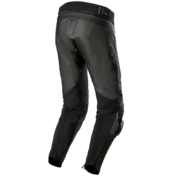 Alpinestars Missile V3 Airflow Leather Trousers Black Black FREE UK DELIVERY