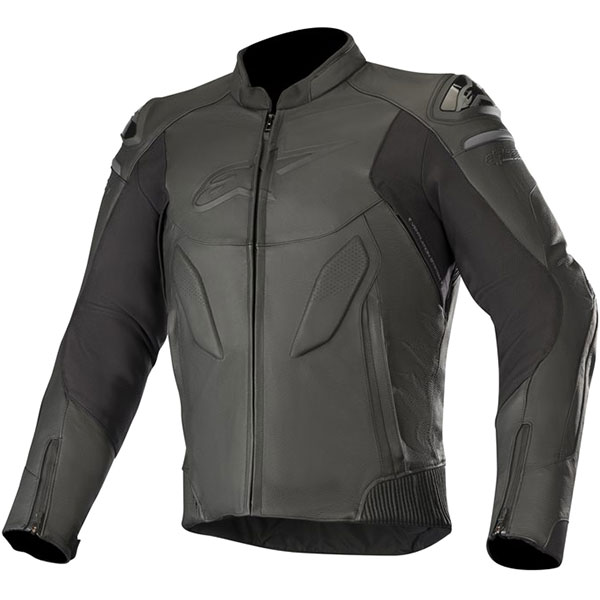 Image of Alpinestars Caliber Leather Jacket - Black