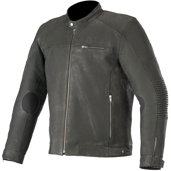 Image of Alpinestars Warhorse Leather Jacket - Black