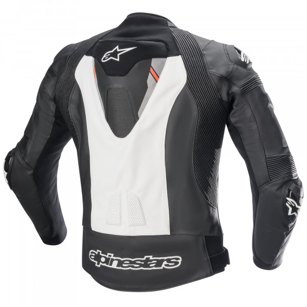 Alpinestars Missile V2 Ignition Leather Jacket - Black / White - FREE ...