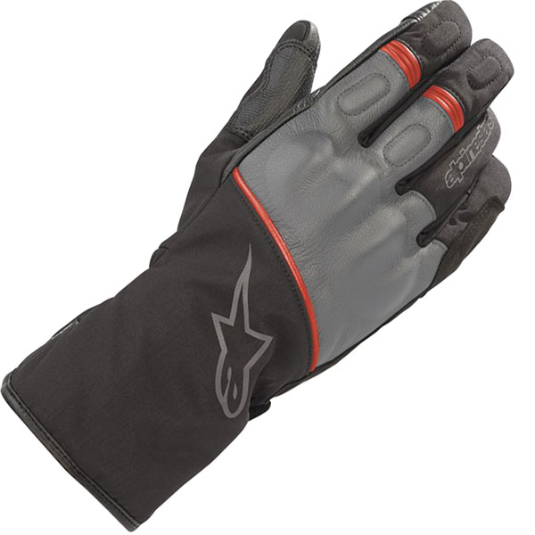 Image of Alpinestars Striver Drystar Mixed Gloves - Black / Dark Grey
