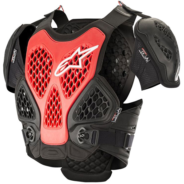 Image of Alpinestars Bionic Chest Protector - Black / Red