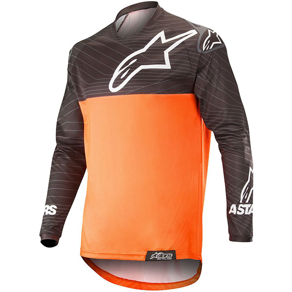 Image of Alpinestars Venture R Jersey - Orange Fluo / Black