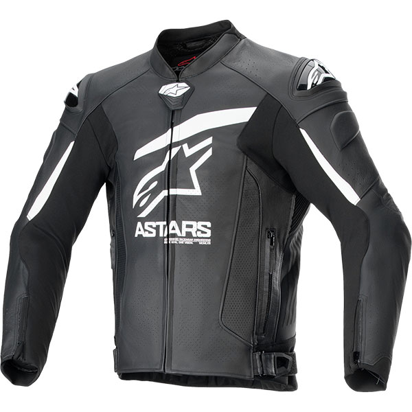 Alpinestars GP Plus R V4 Airflow Leather Jacket - Black / White - FREE ...