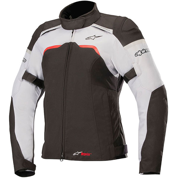 Image of Alpinestars Stella Hyper Drystar Textile Jacket - Black / Mid Grey