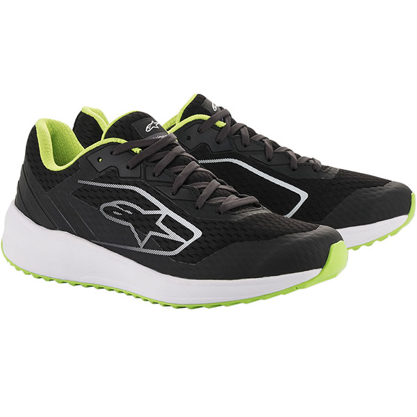 Image of Alpinestars Meta Road Casual Shoes - Black / White / Green