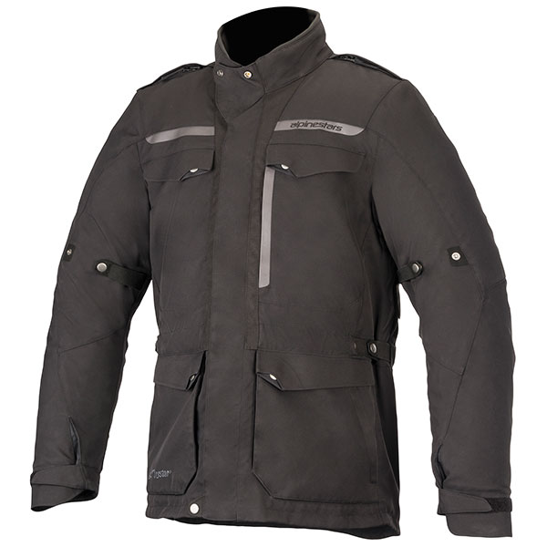 Image of Alpinestars Barcelona Drystar Textile Jacket - Black