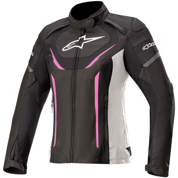 Alpinestars Stella T-Jaws V3 Waterproof Textile Jacket - Black / White ...