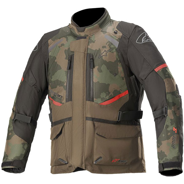 Image of Alpinestars Andes V3 Drystar Textile Jacket - Dark Khaki Camo