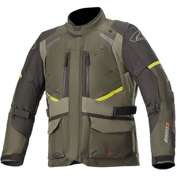 Image of Alpinestars Andes V3 Drystar Textile Jacket - Forest Military Green