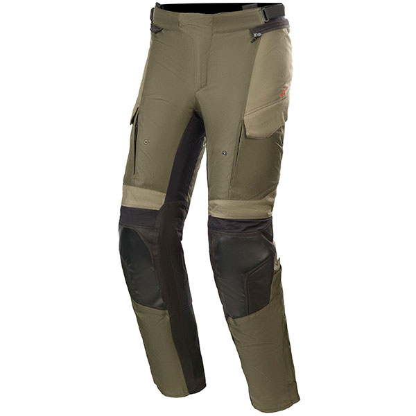 Image of Alpinestars Andes V3 Drystar Textile Trousers - Forest Military Green