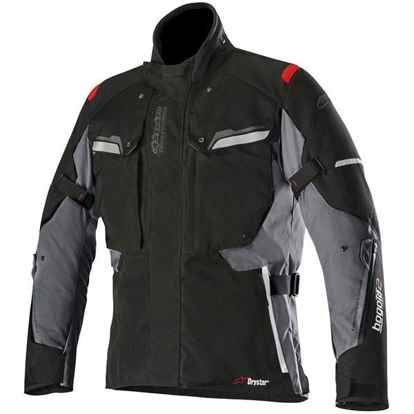 Image of Alpinestars Bogota V2 Drystar Textile Jacket - Black / Dark Grey
