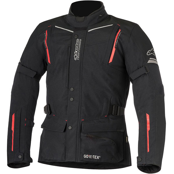 Image of Alpinestars Guayana Gore-Tex Textile Jacket - Black / Red