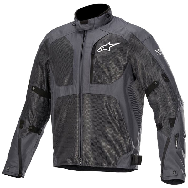 Image of Alpinestars Tailwind Air Waterproof Textile Jacket - Asphalt