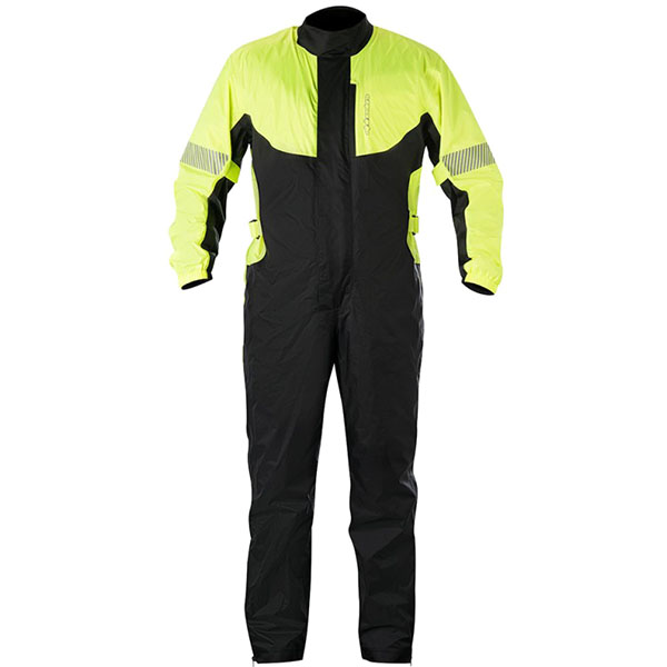 Image of Alpinestars Hurricane Rain Suit - Fluo Yellow / Black