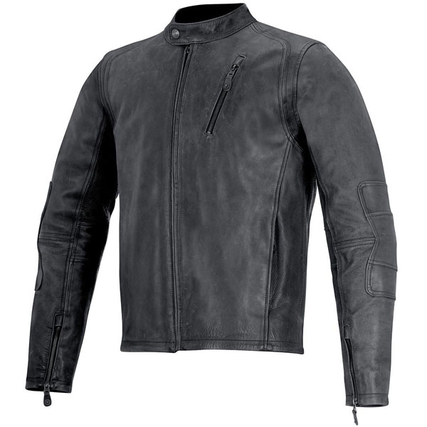 Image of Alpinestars Monty Leather Jacket - Black