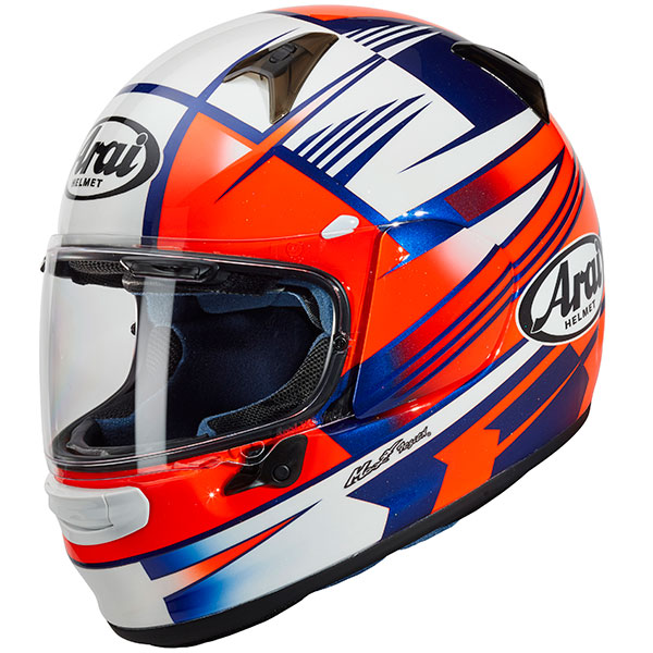 Image of Arai Profile V - Rock Blue / Red