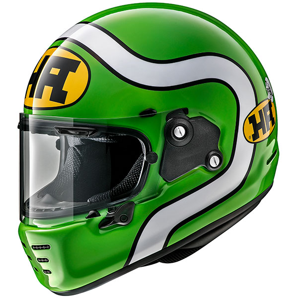 Image of Arai Rapide Ha Helmet - Green