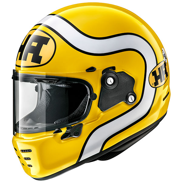 Image of Arai Rapide Ha Helmet - Yellow