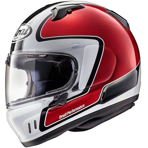 Image of Arai Renegade Outline - Gloss Red