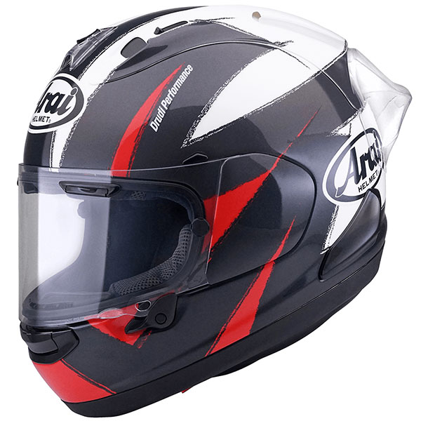 Image of Arai RX-7V Race Fim Sign - Grey