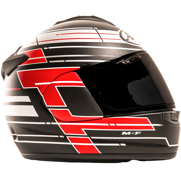 Arai Chaser X Striker Frost Black Reviews at ReviewBikeKit