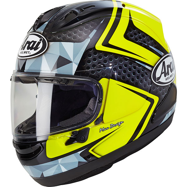 Image of Arai RX-7V Dyno - Fluo Yellow