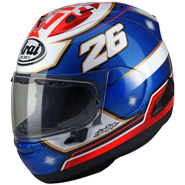 Arai RX-7V Replica - Pedrosa Samurai