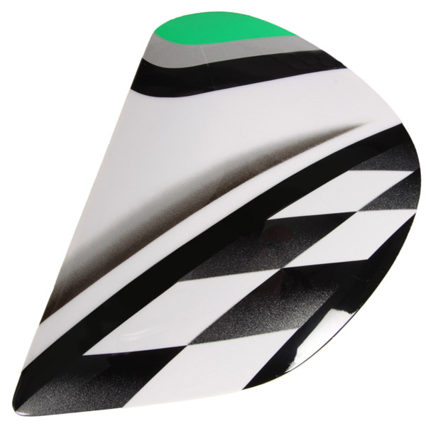 Image of Arai Side Pods - J Type - Leopard 5 Green