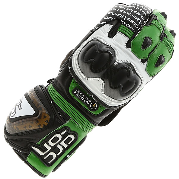 Image of Arc-on Apex Gloves - Green / Black / White