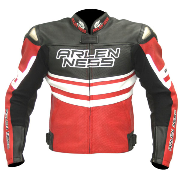 Arlen Ness Lj 8304 Jacket Red