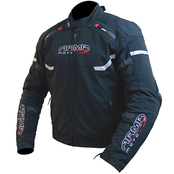 Image of ARMR Moto Osugi Textile Jacket - Black