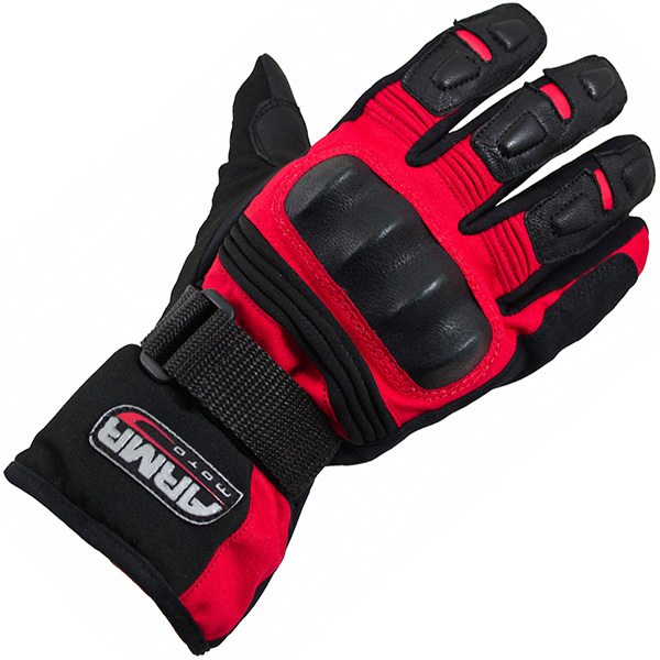 Image of ARMR Moto WP525 Textile Glove - Red