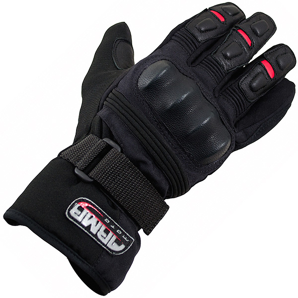 Image of ARMR Moto WP525 Textile Glove - Black