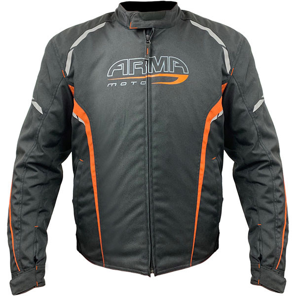 Image of ARMR Moto Eyoshi 2 Textile Jacket - Black / Orange