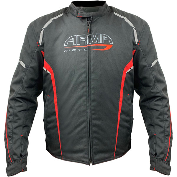 Image of ARMR Moto Eyoshi 2 Textile Jacket - Black / Red