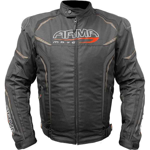 Image of ARMR Moto Harada R Textile Jacket - Black