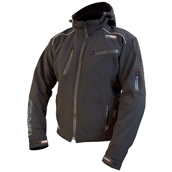 Image of ARMR Moto Sukuta Textile Jacket - Black