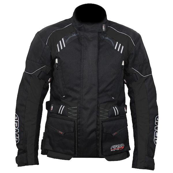 Image of ARMR Moto Ladies Kiso 3 Textile Jacket - Black