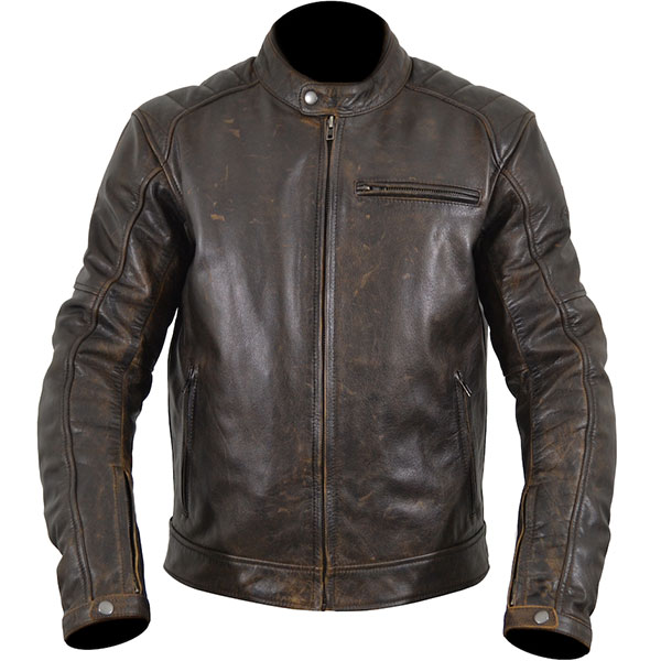 Image of ARMR Moto Hiro Classic Jacket - Antique Brown