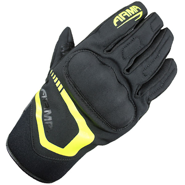 Image of ARMR Moto SHWP940 Glove - Black / Fluo Yellow