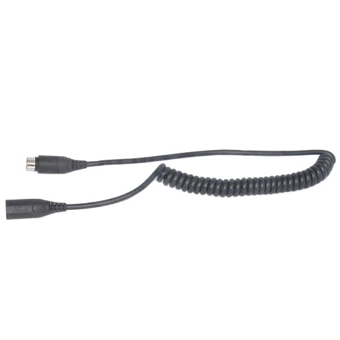 Image of Autocom Headset Extension Lead - Coiled