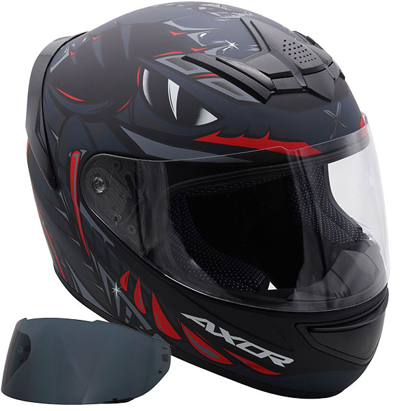 Axor Rage - Python Matt Black / Grey / Red - FREE UK DELIVERY