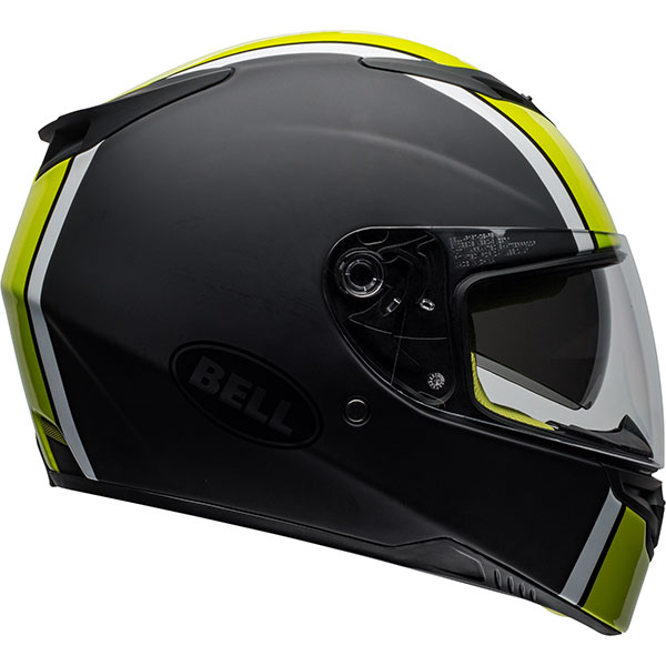 Image of Bell RS-2 - Rally Gloss Black / White / Fluo Yellow
