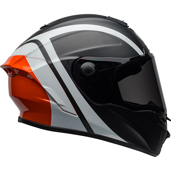 Image of Bell Star Mips - Tantrum Matt / Gloss White / Black / Orange