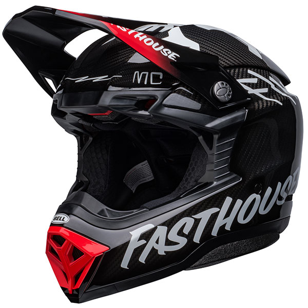 Bell Moto10 Spherical Mips Fasthouse Privateer Gloss Black / Red
