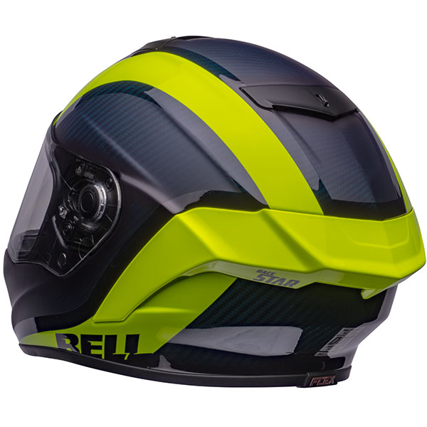 Bell Race Star DLX Flex Tantrum 2 Matt / Gloss Dark Blue / HiVis