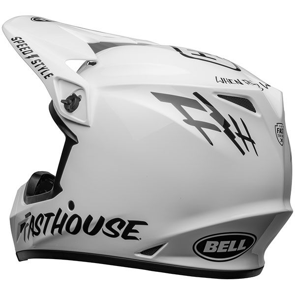 White bell mx shop helmet