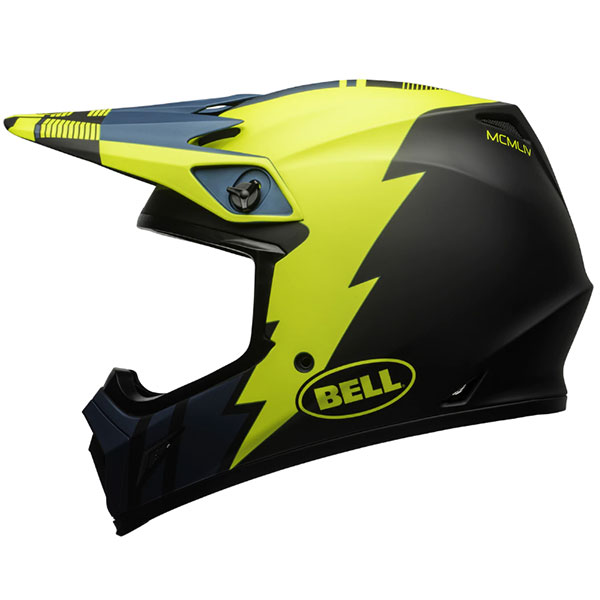 Image of Bell MX-9 Mips - Stryker Hi-Vis / Green