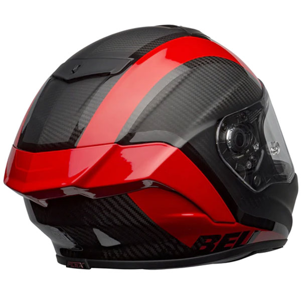 Casque BELL Race Star Flex DLX TANTRUM 2 Matte/Gloss Black/White - NEW ECE  22-06 - Elmo casque